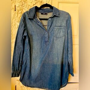 ANA denim tunic top